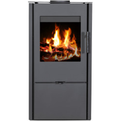 Plieninė krosnelė Victoria Opal-w, 6 kW
