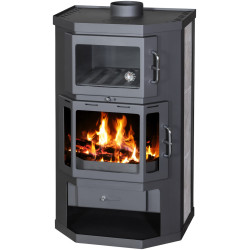 Plieninė krosnelė Victoria Taro F su orkaite, 10 kW