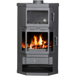 Plieninė krosnelė Victoria Taro F su orkaite, 10 kW