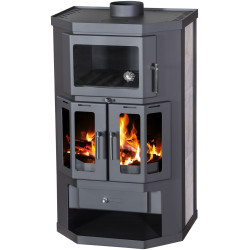 Plieninė krosnelė Victoria Taro 2F su orkaite, 10 kW