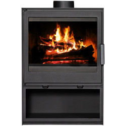 Plieninė krosnelė Victoria Cube-w, 6 kW