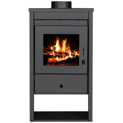 Plieninė krosnelė Victoria Luna, 10 kW
