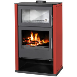 Plieninė krosnelė Victoria Modena F-w su orkaite, 12 kW
