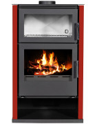 Plieninė krosnelė Victoria Modena F-w su orkaite, 12 kW