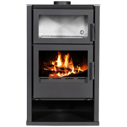 Plieninė krosnelė Victoria Modena F-w su orkaite, 12 kW
