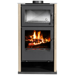 Plieninė krosnelė Victoria Regina F-w su orkaite, 9 kW