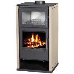 Plieninė krosnelė Victoria Regina F-w su orkaite, 9 kW