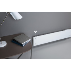 Elektrinis radiatorius Adax Clea L KWT su WiFi termostatu, baltas