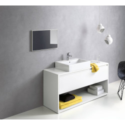 Praustuvo maišytuvas Hansgrohe Focus 100, chromas, su vožtuvu