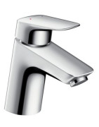 Praustuvo maišytuvas Hansgrohe Logis 70, chromas, su vožtuvu