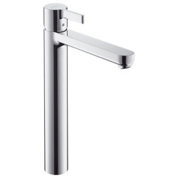 Praustuvo maišytuvas Hansgrohe Metris S 260, chromas, su vožtuvu