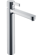Praustuvo maišytuvas Hansgrohe Metris S 260, chromas, su vožtuvu