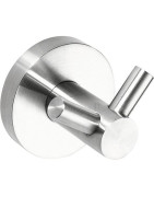 Kabliukas Bemeta Neo, 55x55mm, dvigubas