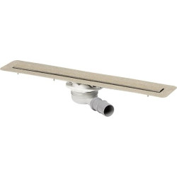 Dušo latakas Viega Advantix, 800 mm, nerūdijantis plienas, su grotelėmis plytelei įklijuoti