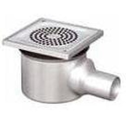 Dušo trapas Aco EG150, 150x150 mm, horizontalus, DN50