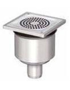 Dušo trapas Aco EG150, 150x150 mm, vertikalus, DN50
