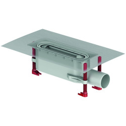 Trapas ACO ShowerDrain S+ latakui, H90-180 mm, DN50