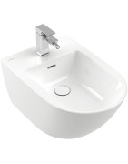 Bidė Villeroy&Boch Subway 3.0, pakabinama, baltos spalvos