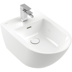 Bidė Villeroy&Boch Subway 3.0, pakabinama, baltos spalvos