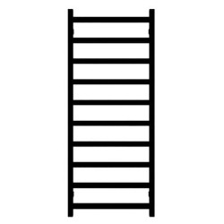 Rankšluosčių džiovintuvas Terma Simple 1200x500 SX, matinis juodas