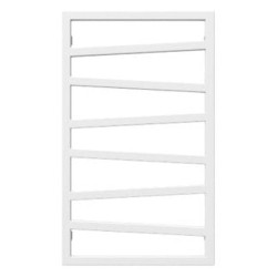 Rankšluosčių džiovintuvas Terma Zigzag 835x500 SX, matinis baltas (soft)