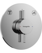 Dekoratyvinė dalis potinkiniam vonios / dušo maišytuvui Hansgrohe DuoTurn S, chromas