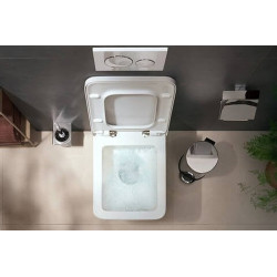 Šiukšliadėžė Hansgrohe AddStoris, 3 l, su pedalu, chromas
