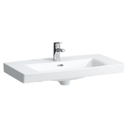 Spintelė su praustuvu Laufen Pro 80 cm, balta, 1 stalčius