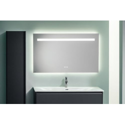 Veidrodis Laufen Leelo 120 x 70 cm su LED šviestuvu ir 3 lietimo jutikliais