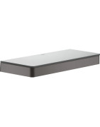 Lentyna AXOR Universal Softsquare 300 mm, šlifuoto juodo chromo spalvos
