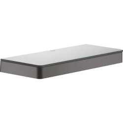 Lentyna AXOR Universal Softsquare 300 mm, šlifuoto juodo chromo spalvos