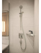 Kampinė lentyna Hansgrohe AddStoris Q, chromas