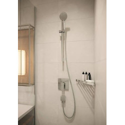 Kampinė lentyna Hansgrohe AddStoris Q, chromas