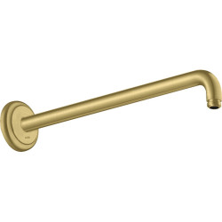 Dušo alkūnė AXOR Montreux iš sienos, 389 mm, šlifuoto žalvario spalvos