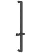 Dušo stovas Ravak 977.20BLM, 70 cm, su reguliuojamu laikikliu, juodas matinis