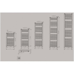 Rankšluosčių džiovintuvas Thermal Trend KD 60x168 cm, baltas