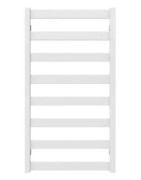 Elektrinis rankšluosčių džiovintuvas Terma Vivo 910x500, kairinis, su SPLIT kaitinimo elementu, matinis baltas (soft)