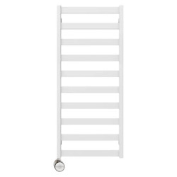 Elektrinis rankšluosčių džiovintuvas Terma Vivo 1150x500, kairinis, su MOA tenu, paslėptas laidas, matinis baltas (soft)