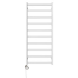 Elektrinis rankšluosčių džiovintuvas Terma Vivo 1150x500, kairinis, su MOA tenu, spiralinis laidas, matinis baltas (soft)