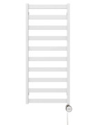 Elektrinis rankšluosčių džiovintuvas Terma Vivo 1150x500, dešininis, su MOA tenu, spiralinis laidas, matinis baltas (soft)