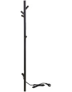 Elektrinis rankšluosčių džiovintuvas Bemeta Vertex combi 1180 mm, 30 W, juoda matinė