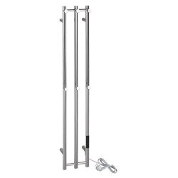 Elektrinis rankšluosčių džiovintuvas Bemeta Pillar 3, 185x1180 mm, 91 W, blizgus nerūdijantis plienas