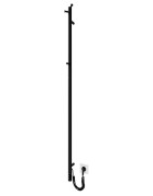Elektrinis rankšluosčių džiovintuvas Mario Ray 1500 mm, juodas matinis