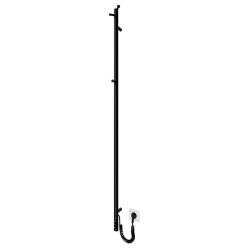 Elektrinis rankšluosčių džiovintuvas Mario Ray 1500 mm, juodas matinis
