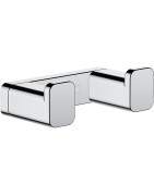 Dvigubas kabliukas Hansgrohe AddStoris Q, chromas