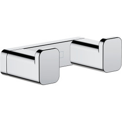 Dvigubas kabliukas Hansgrohe AddStoris Q, chromas