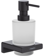 Muilo dozatorius Hansgrohe AddStoris Q, 200 ml, juodas matinis