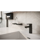 Muilinė Hansgrohe AddStoris Q, juodas matinis