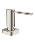 Integruojamas muilo dozatorius Hansgrohe A71, nerūdijančio plieno spalvos