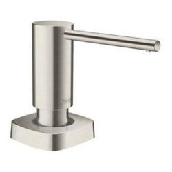 Integruojamas muilo dozatorius Hansgrohe A71, nerūdijančio plieno spalvos